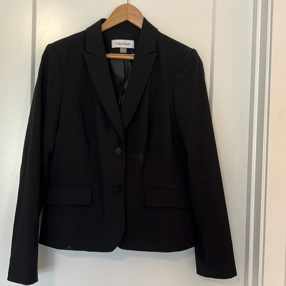 Calvin Klein Blazer -Black Size 10
